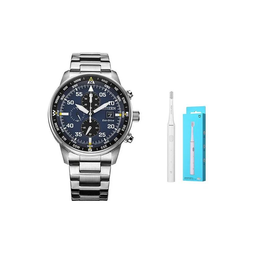 CITIZEN Ecology Drive Collection Светильник Кварцевый механизм Нержавеющая сталь Ремешок Часы