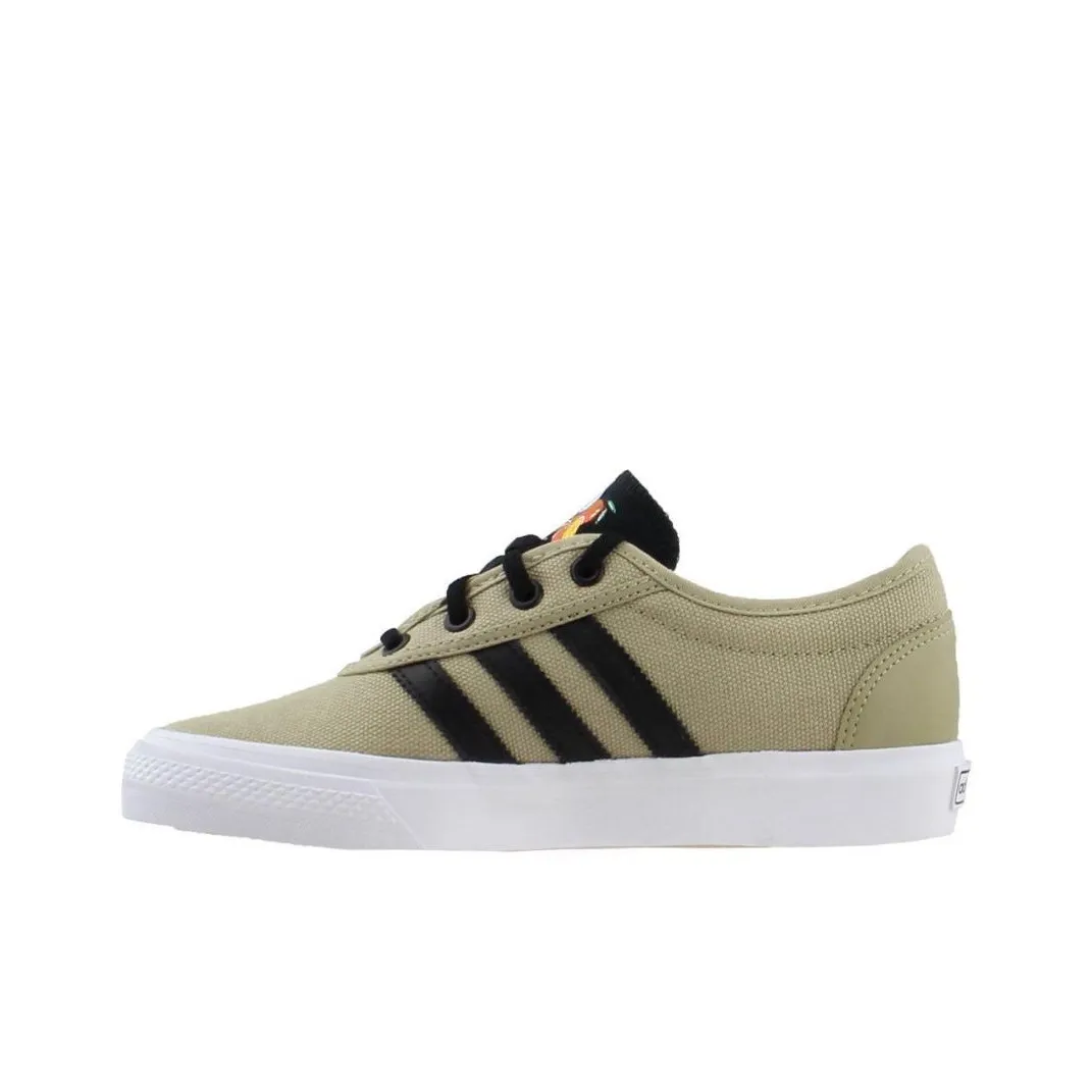 Adidas Originals Adiease Амортизация Износостойкие Низкие Кроссовки для Скейтбординга Унисекс Хаки Черный