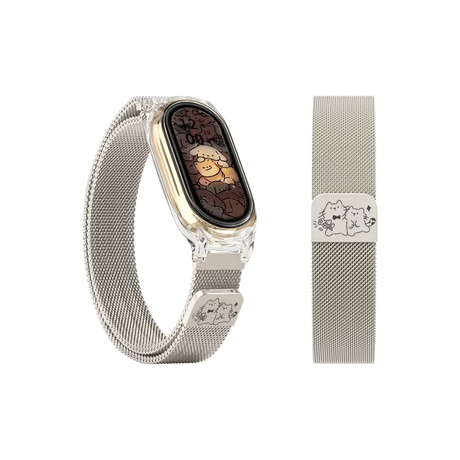 FZRT Strap Xiaomi Compatibility Metal Breathable And Cute Summer Niche