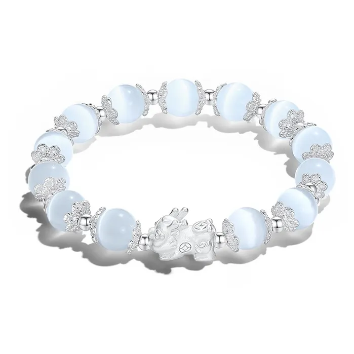 Love Link Стекло Кошачий глаз Браслеты Унисекс