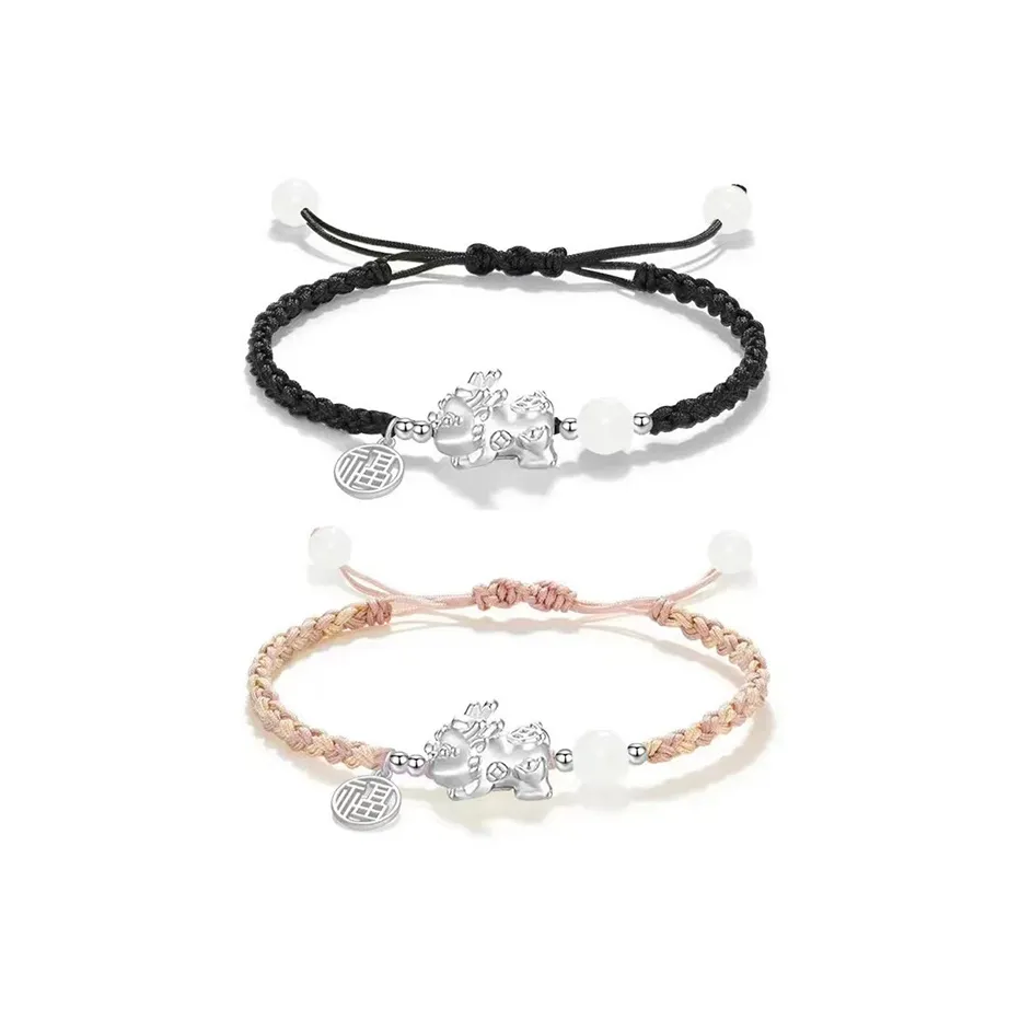 VIVIWELL Китайская модная тенденция Этнический стиль Минималистский стиль Универсальный Нишевый дизайн Премиум качество Браслеты унисекс