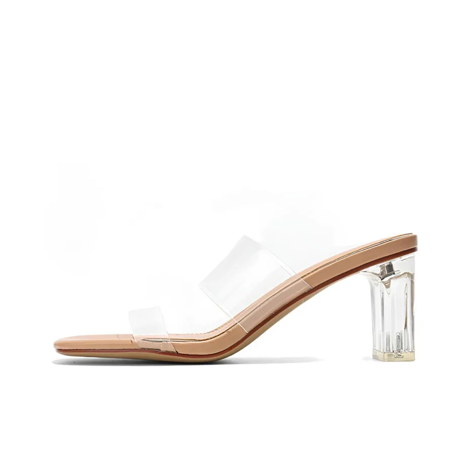 DAPHNE Slide Slippers Women's Nude