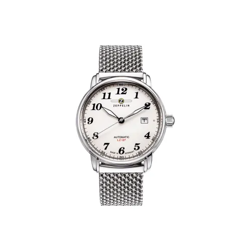ZEPPELIN Автоматический Механический Движение Мужские Piaget Collection Часы 40 мм Белый