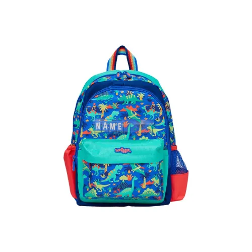 Smiggle Студенческие рюкзаки Синий Динозавр Kids