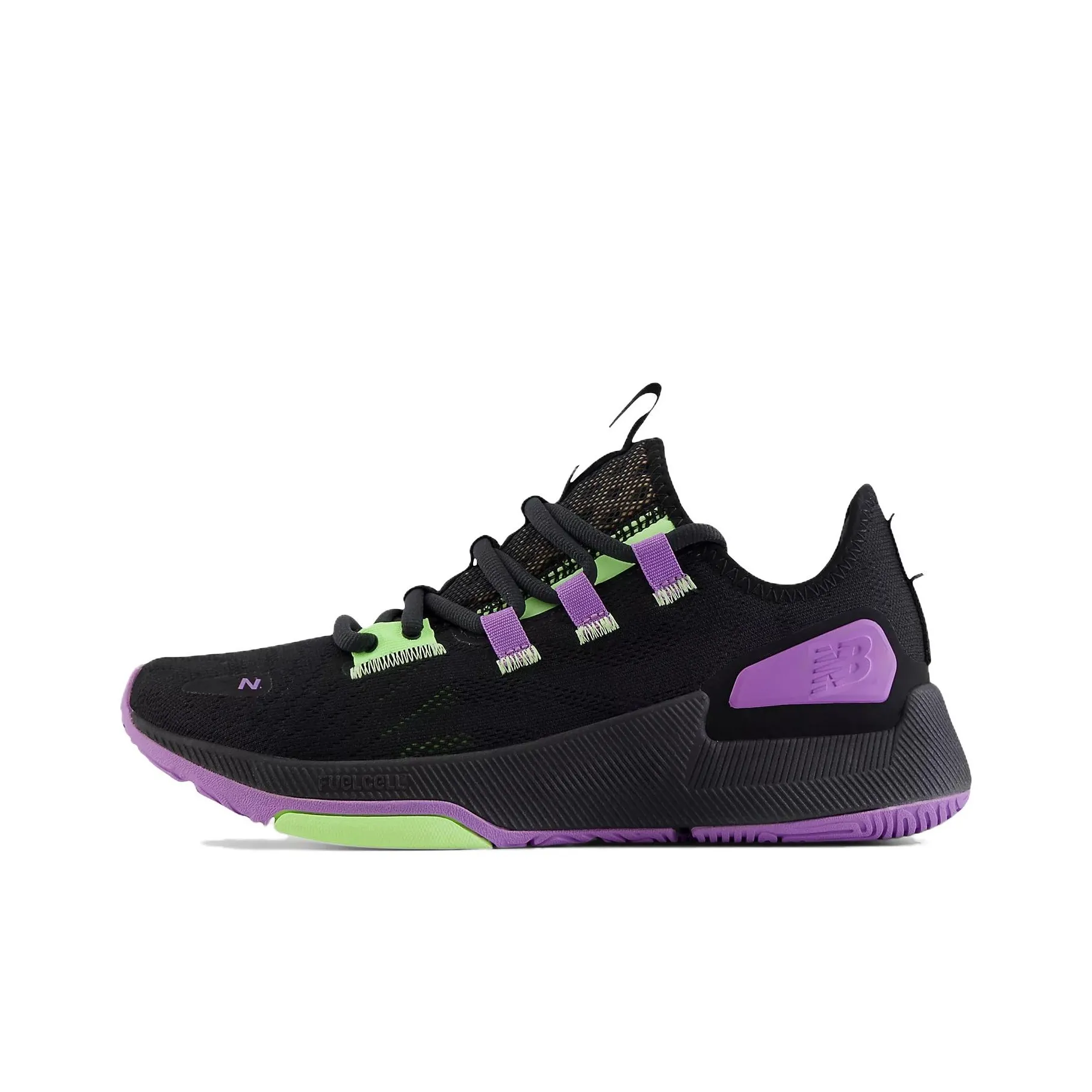 New Balance FuelCell Trainer V2 Anti Slip Wear Resistant Low Top Training Saucony Shoes Women's Black Purple
