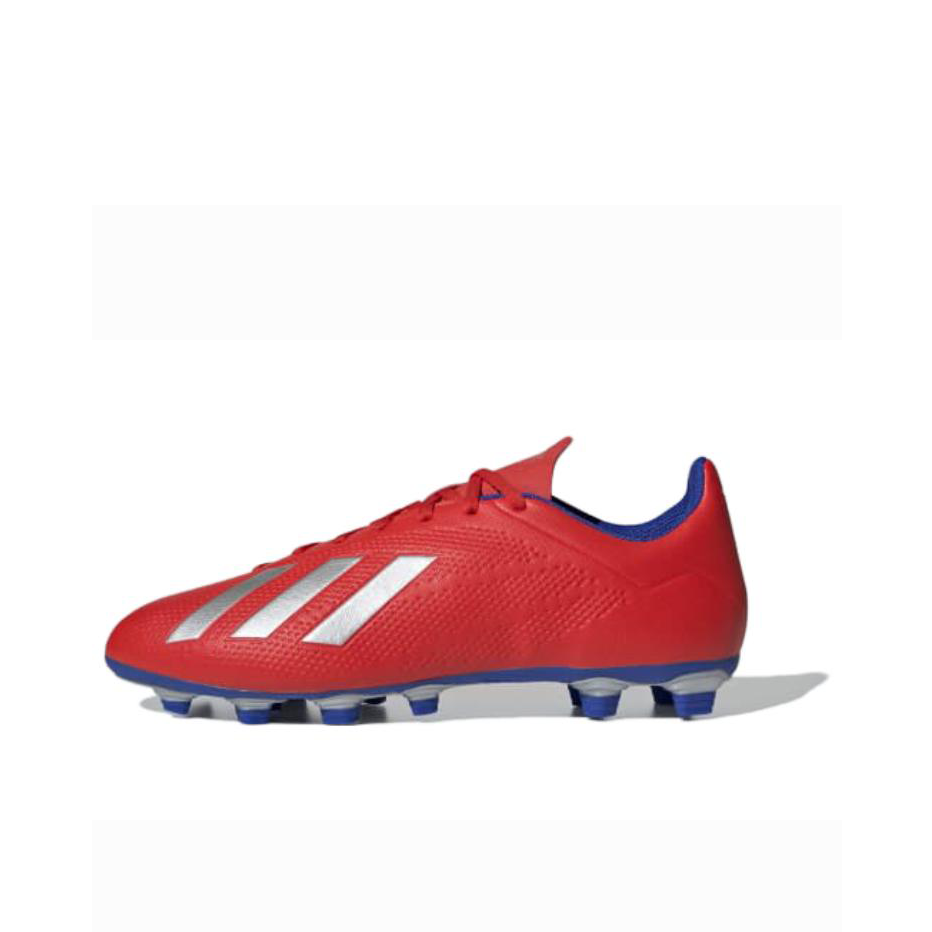 adidas red and blue boots