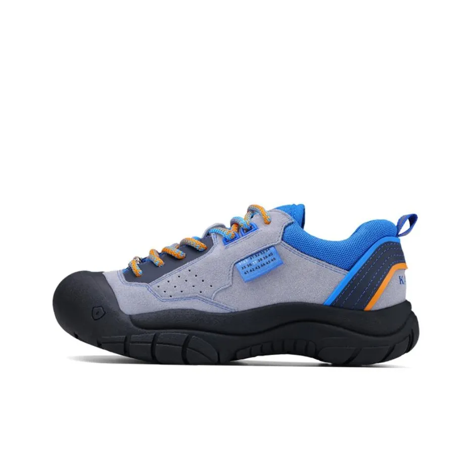 STUCKB Stabbi Slip Resistant Low Top Hiking/Trekking Shoes Unisex Caribbean Sea