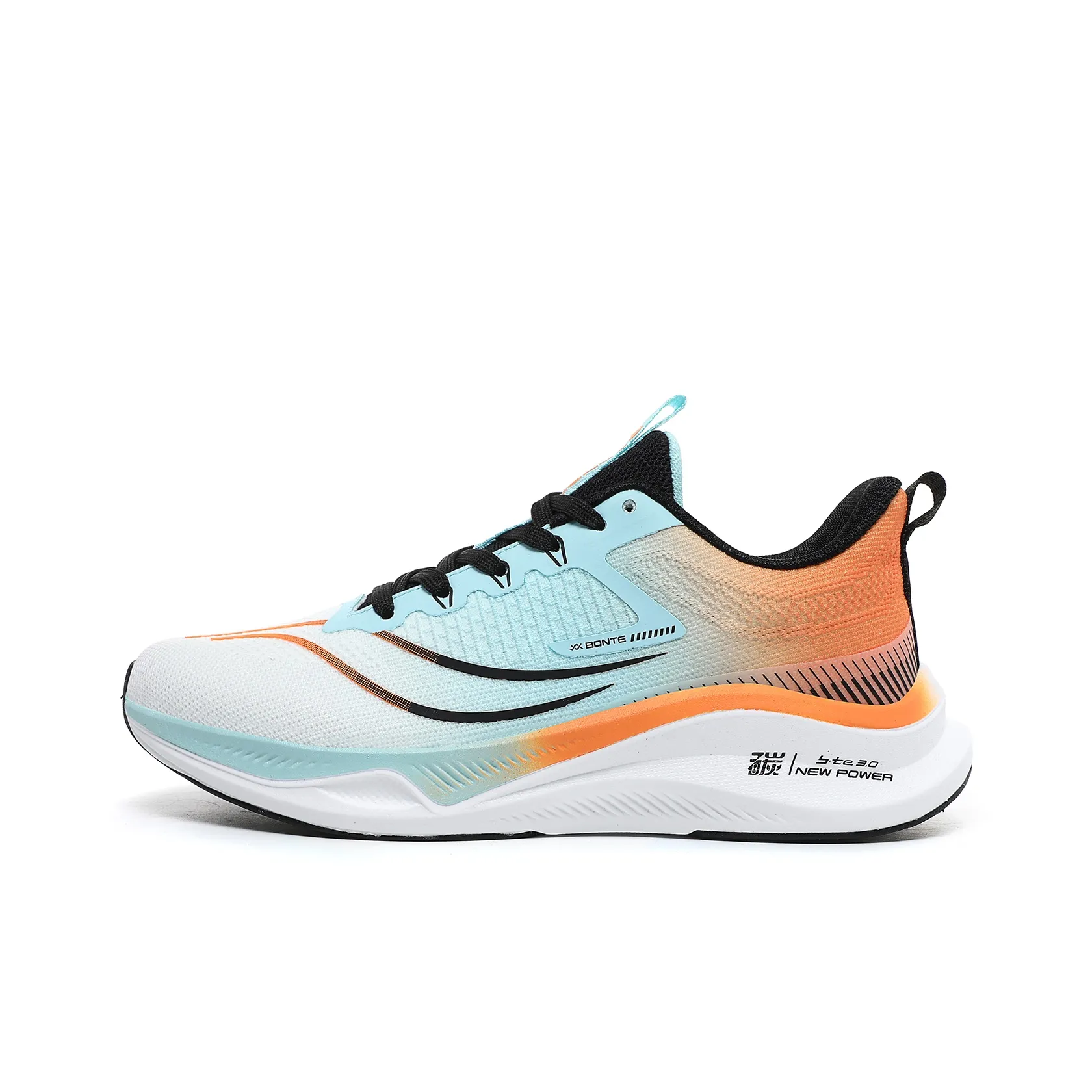 BTE Shock Absorbers Slip Resistant Breathable Balance Thermal Rebound Low Top Running Shoes Unisex