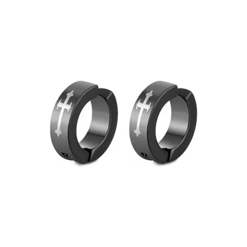 Серьги Asia Star из титанового стального сплава мужские