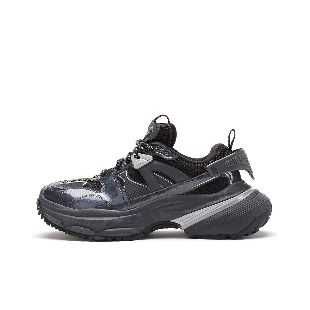 STARTER Потертые массивные кеды с низким верхом Мужские Черные