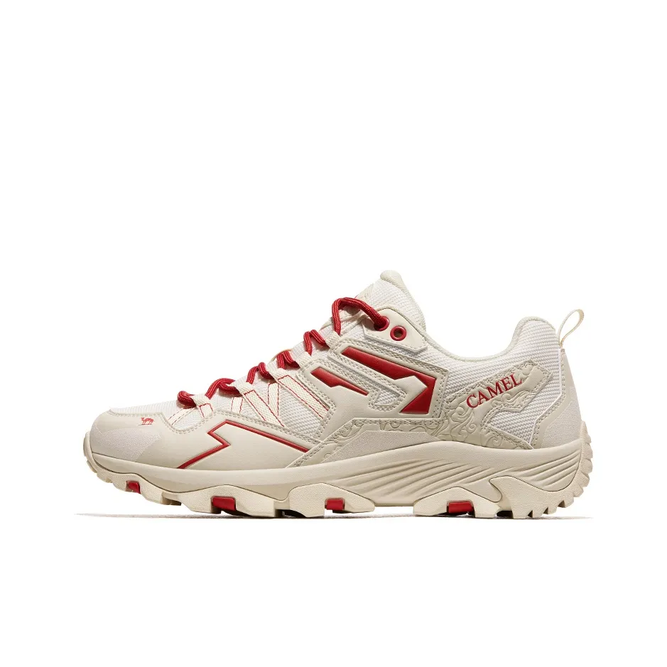 CAMEL Kunlun Mountain 2,0 Низкий Топ Уличная Обувь Мужская Бежевый Белый Красный