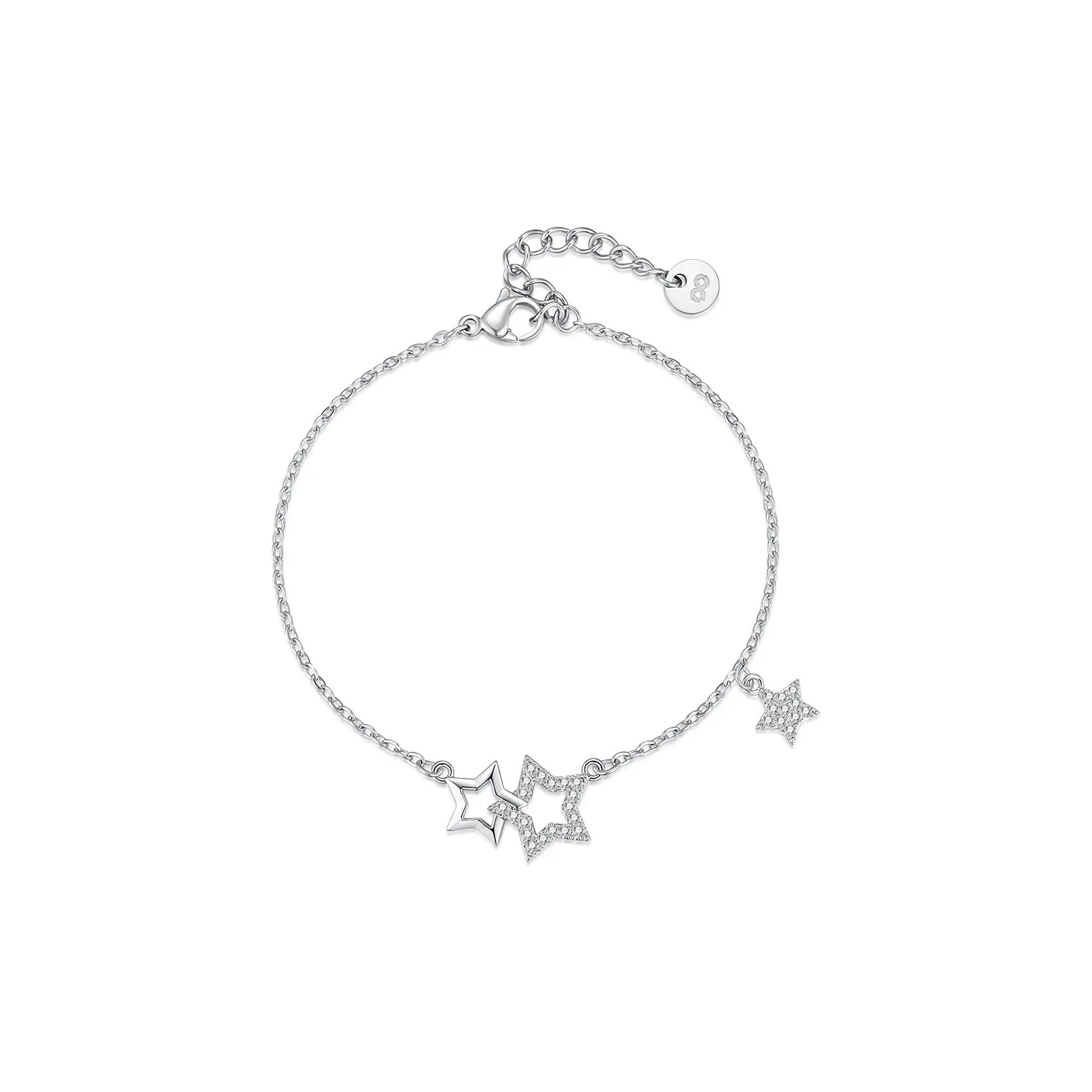 Zeroline Медный Сплав Браслеты Звезда Шов Пентаграмма BRACELET Женские