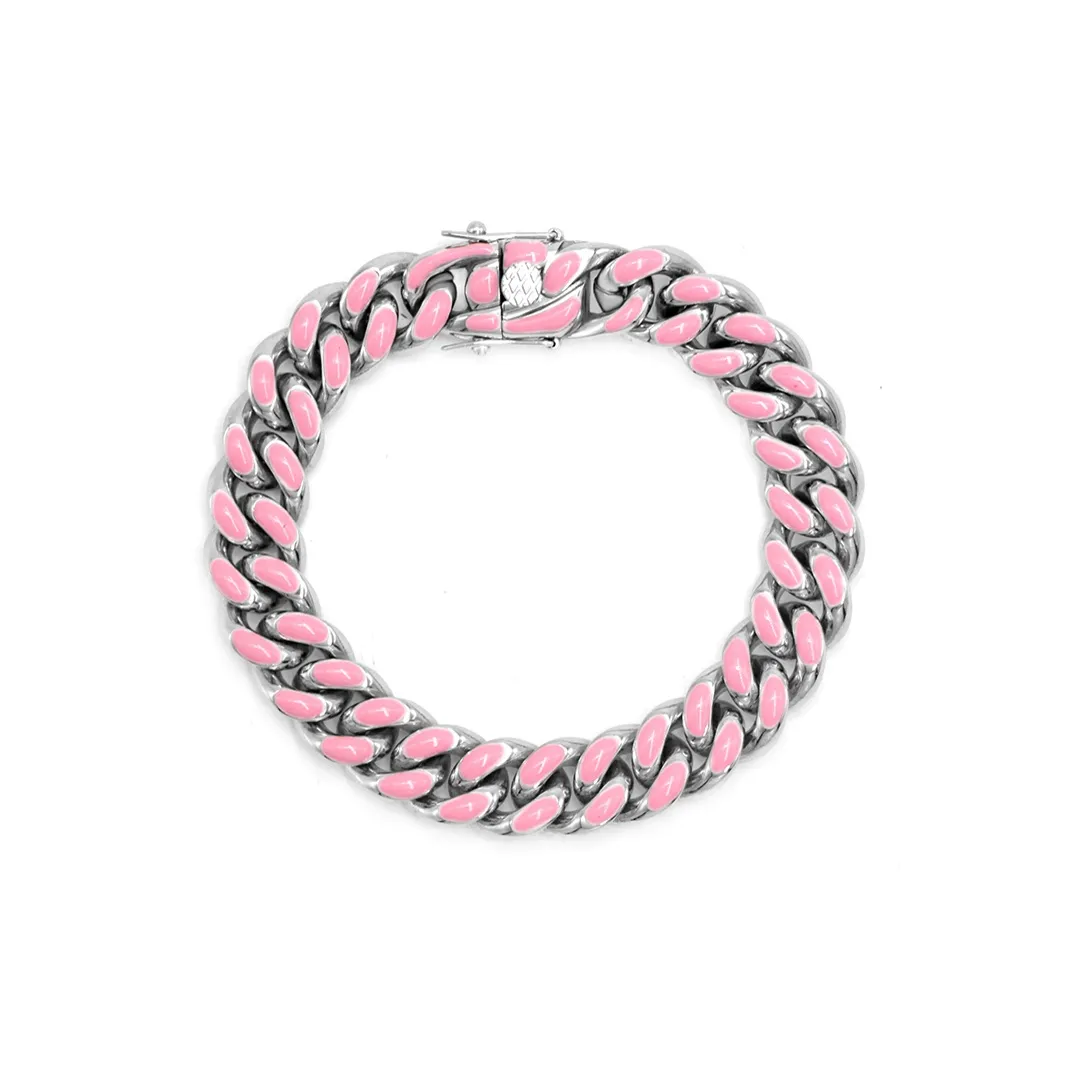 LUXTA Титановый Стальной Браслеты с Эпоксидной Заплаткой Унисекс