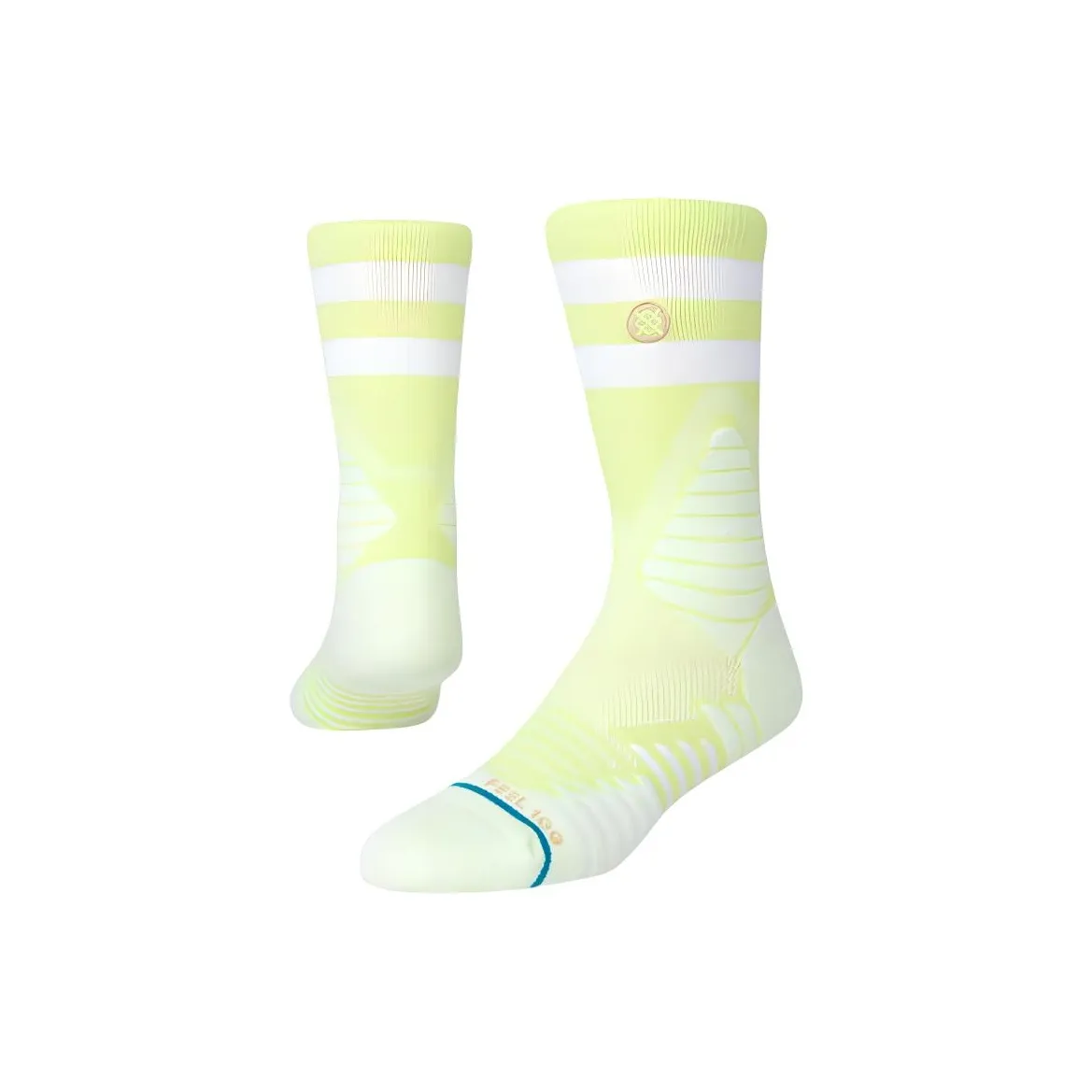 STANCE 1 шт Ярко-зеленый Унисекс Баскетбольные носки
