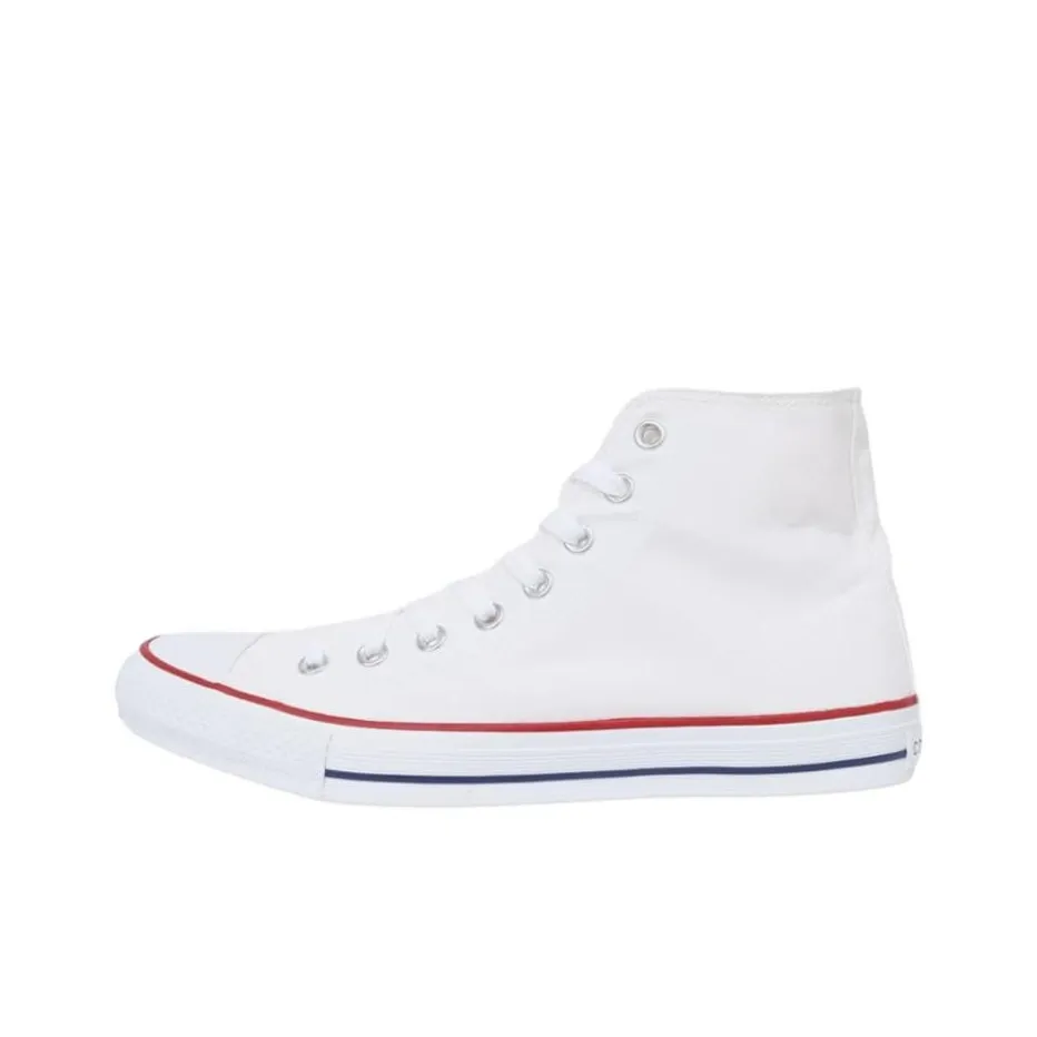 Converse Nextar Abrasion Resistant Breathable Coverage High Top Canvas Shoes Men's White