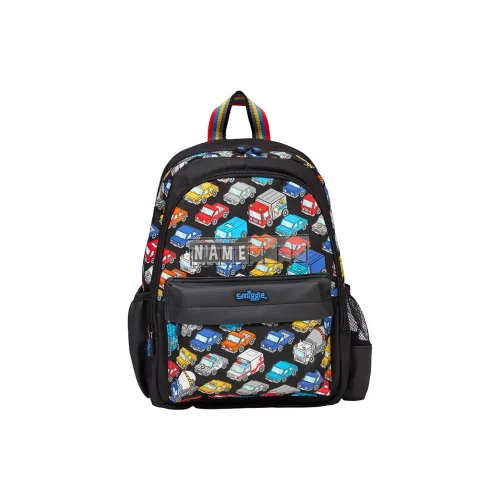 Smiggle Студенческие рюкзаки Черный, маленький Car Kids