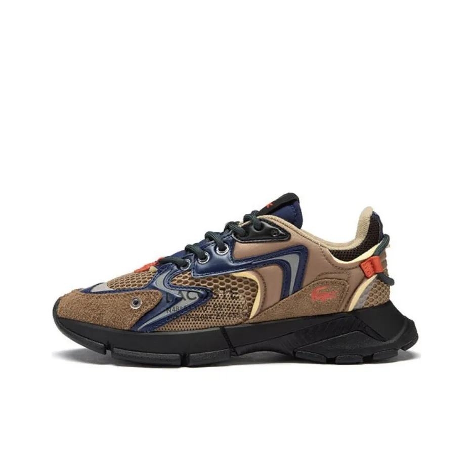 LACOSTE Collaboration Низкий Топ Casual Женский Коричневый Черный