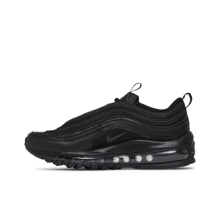 Nike Air VaporMax 97 'Triple Black' Gs