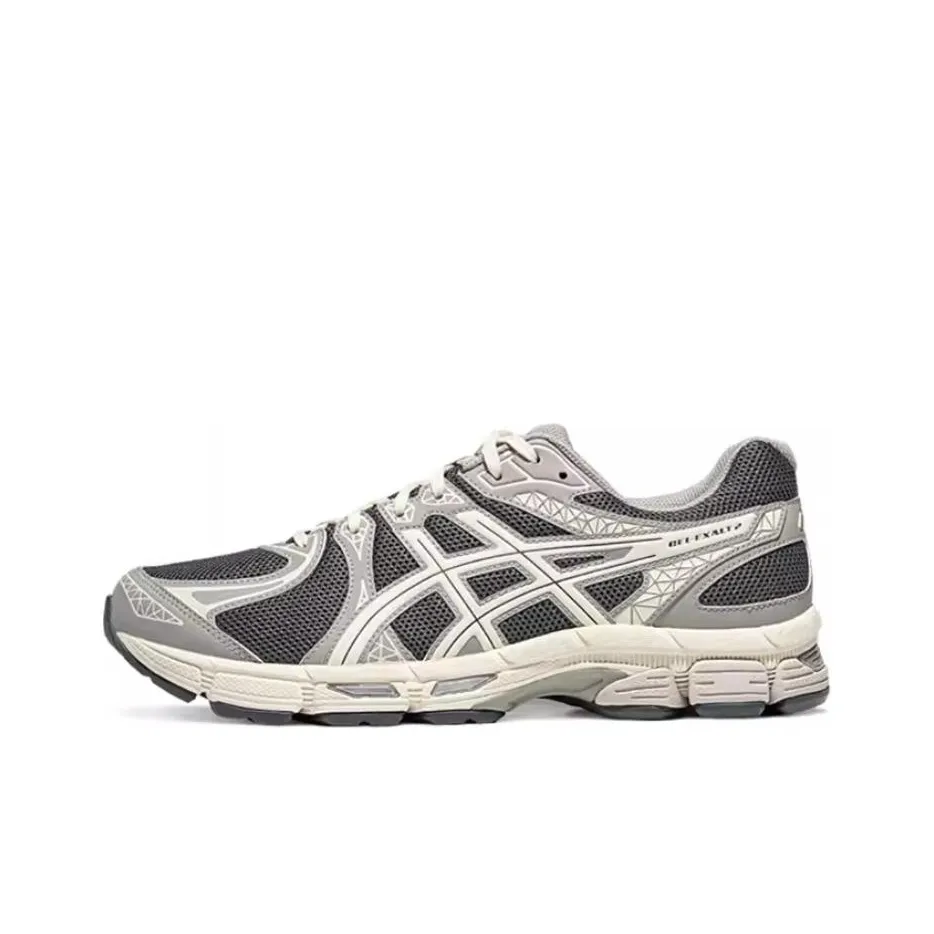 ASICS Гель Exalt 2 Беговые кроссовки Низкий Топ Темно-серый Мужской