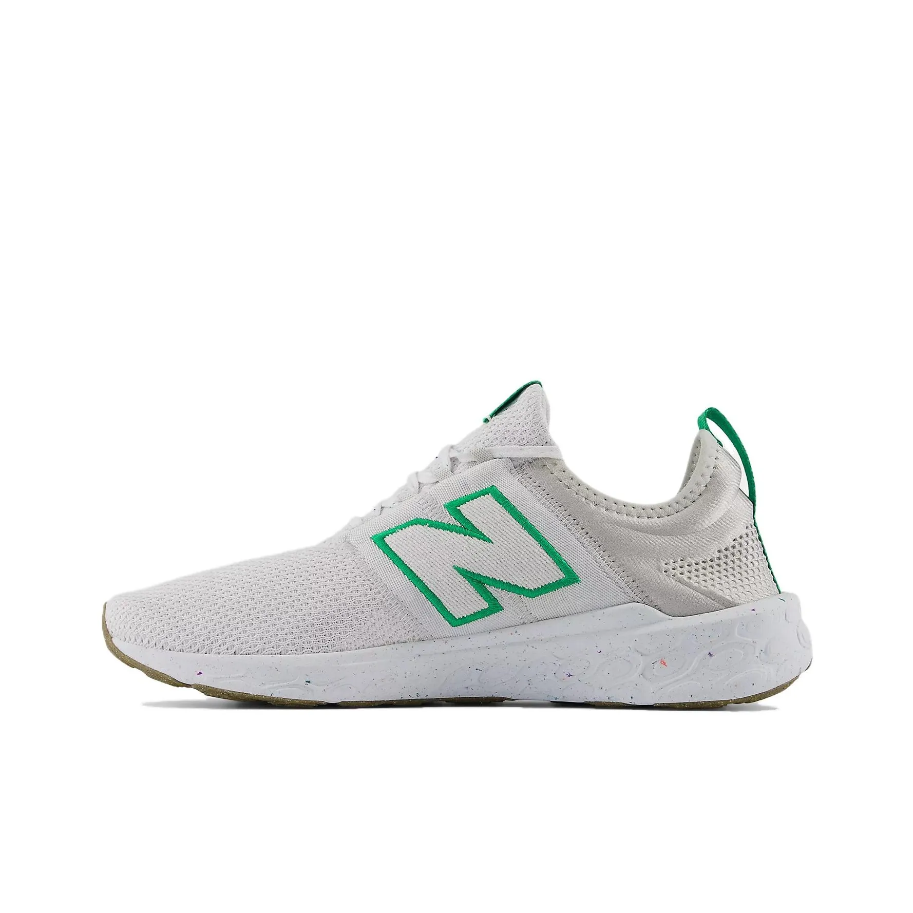 New Balance Fresh Foam X Cruz Artisan V3 White Kelly Green Grey Matter