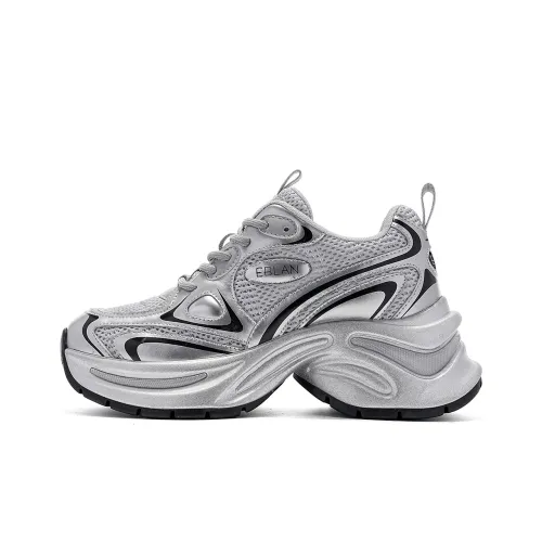EBLAN Толстоподошвенные кроссовки Low Top Женские
