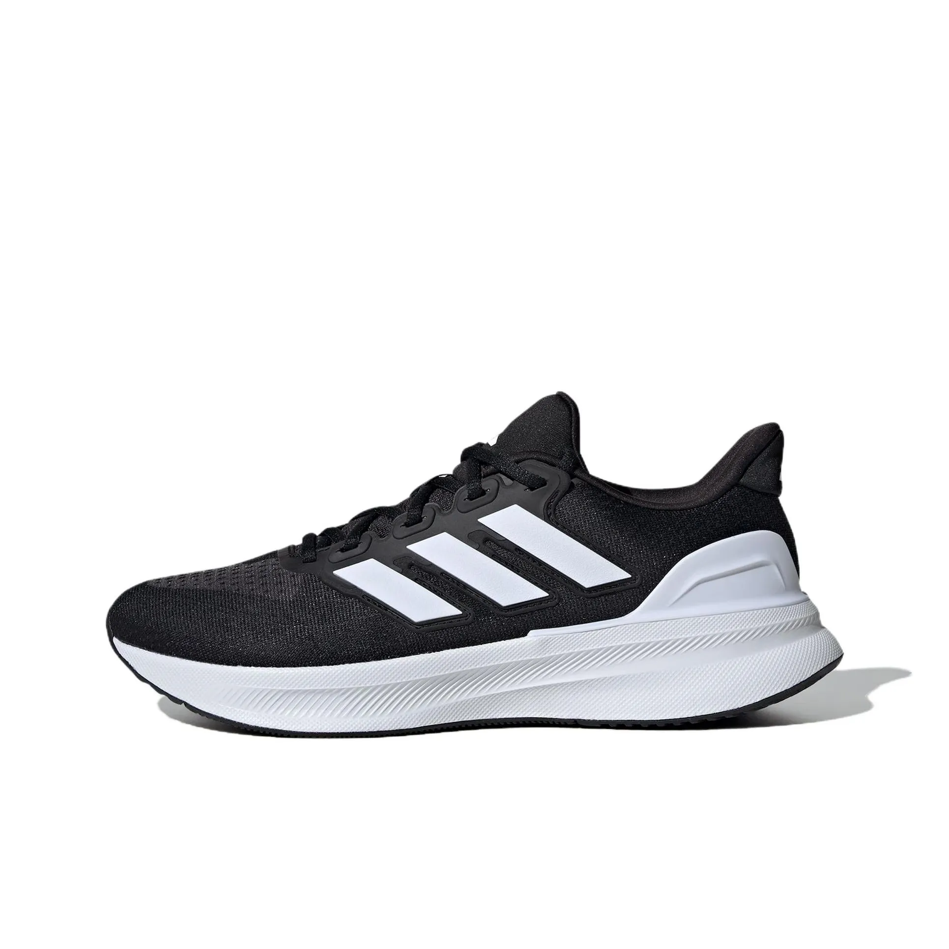 Adidas Низкий Топ Повседневный Марафон Тренировки Длинный Бег на дистанцию Гонки Городской Коммутирование Беговые кроссовки Мужской Черный Белый