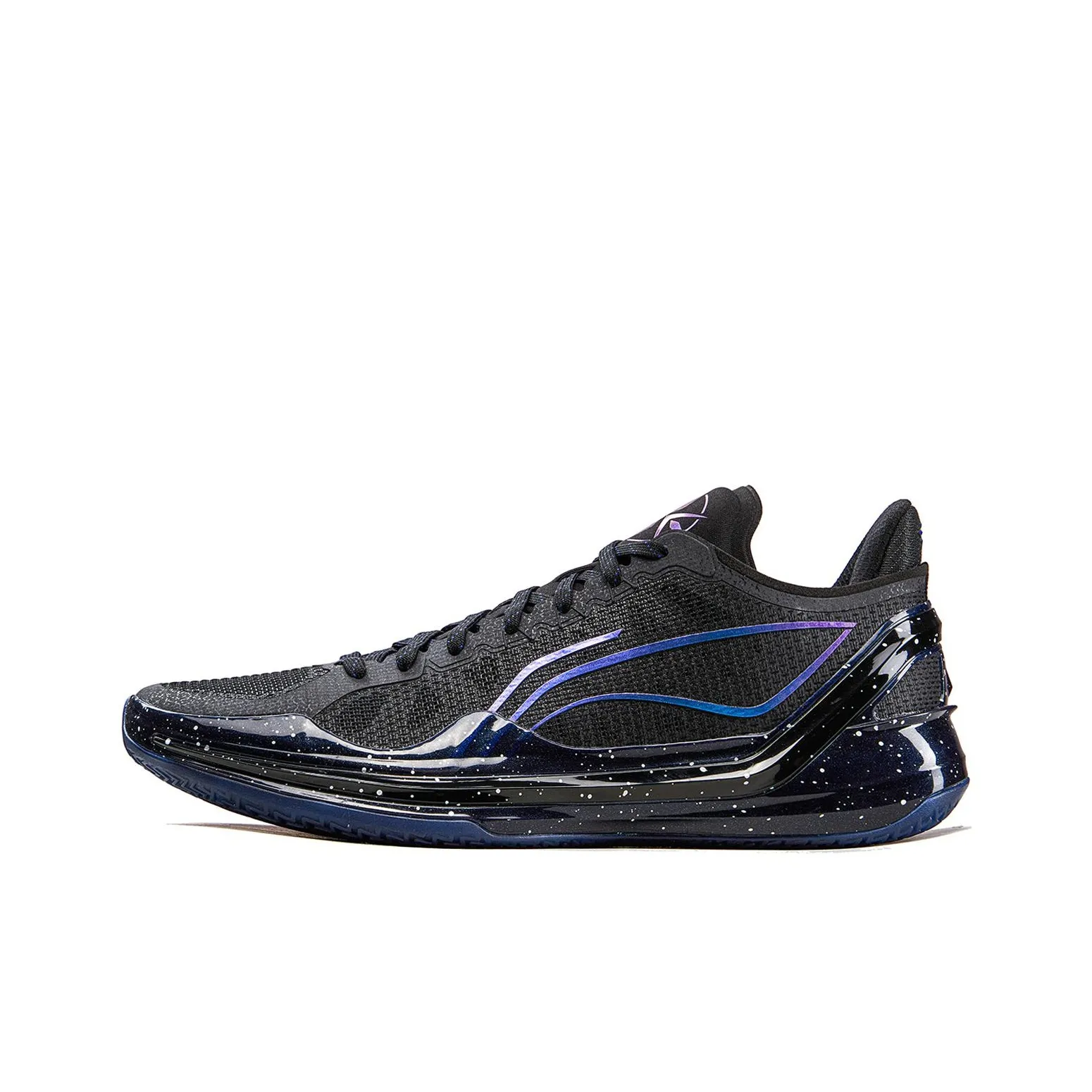LiNing Blade 4V2 Cushioned Slip Resistant Lightweight Rebound Low Top Basketball Shoes Men
s Black
