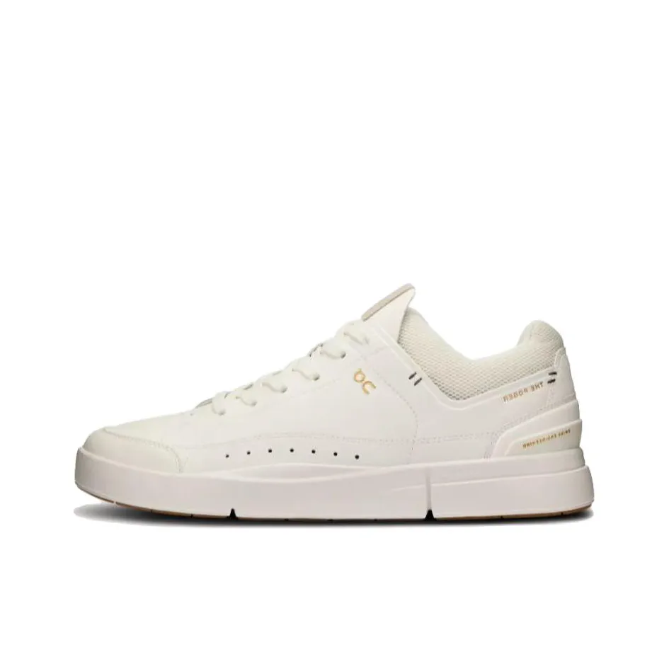On The Roger Centre Court White Gum Grey Stitch