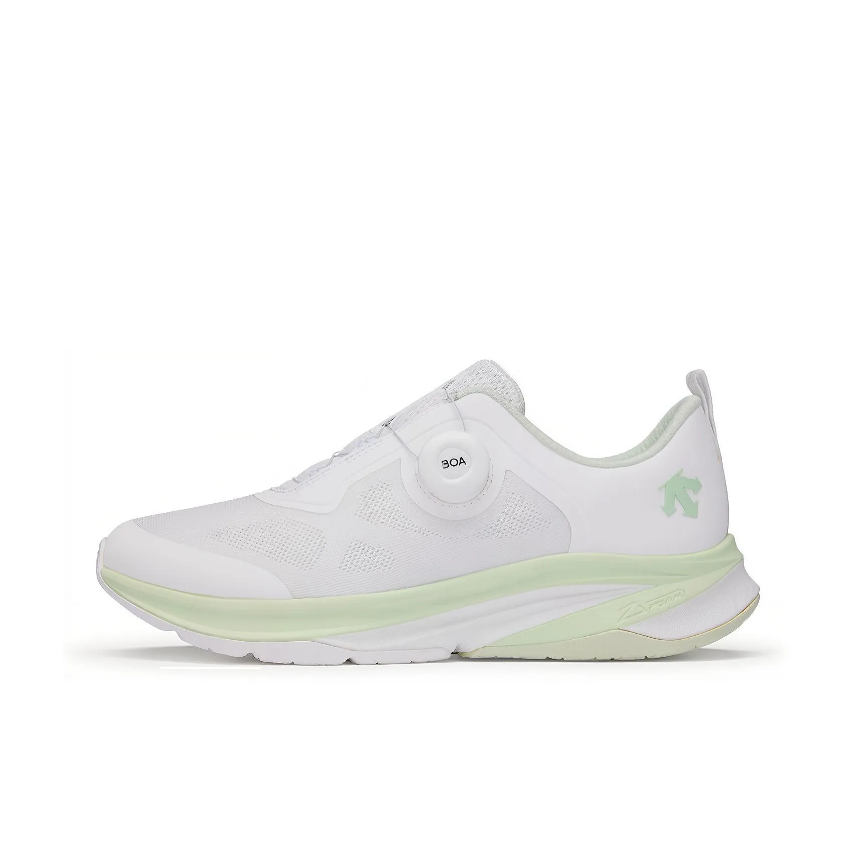 DESCENTE RUNNING Cushioning Breathable Rebound Low Top Casual Running Shoes Women's Green