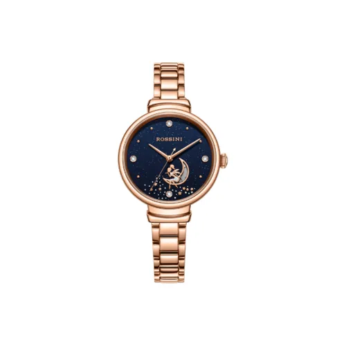 ROSSINI Механический Movement Унисекс Classic Beauty Collection Часы 32 мм Синие