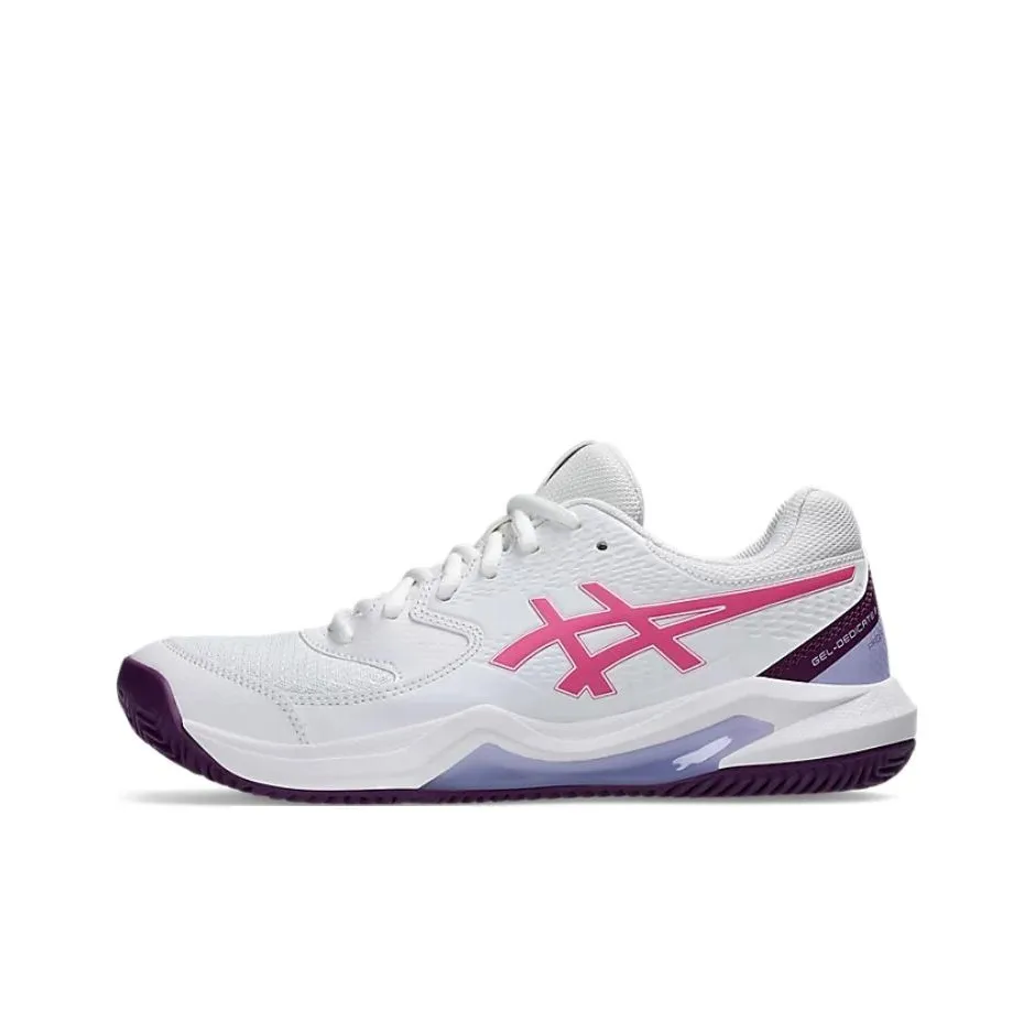 Asics Gel Dedicate 8 Padel White Dragon Fruit Women's
