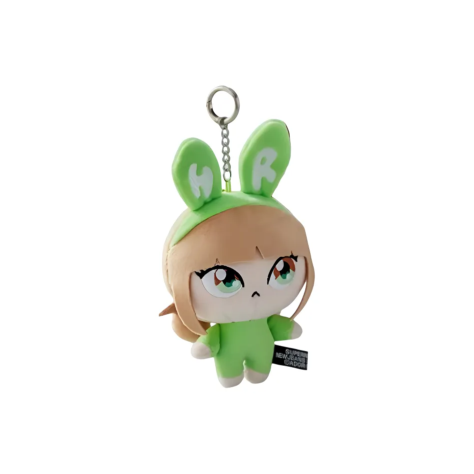 LINE FRIENDS NewJeans X Takashi Murakami HAERIN Куклы Плюшевый Подвеска Трубы Высокие