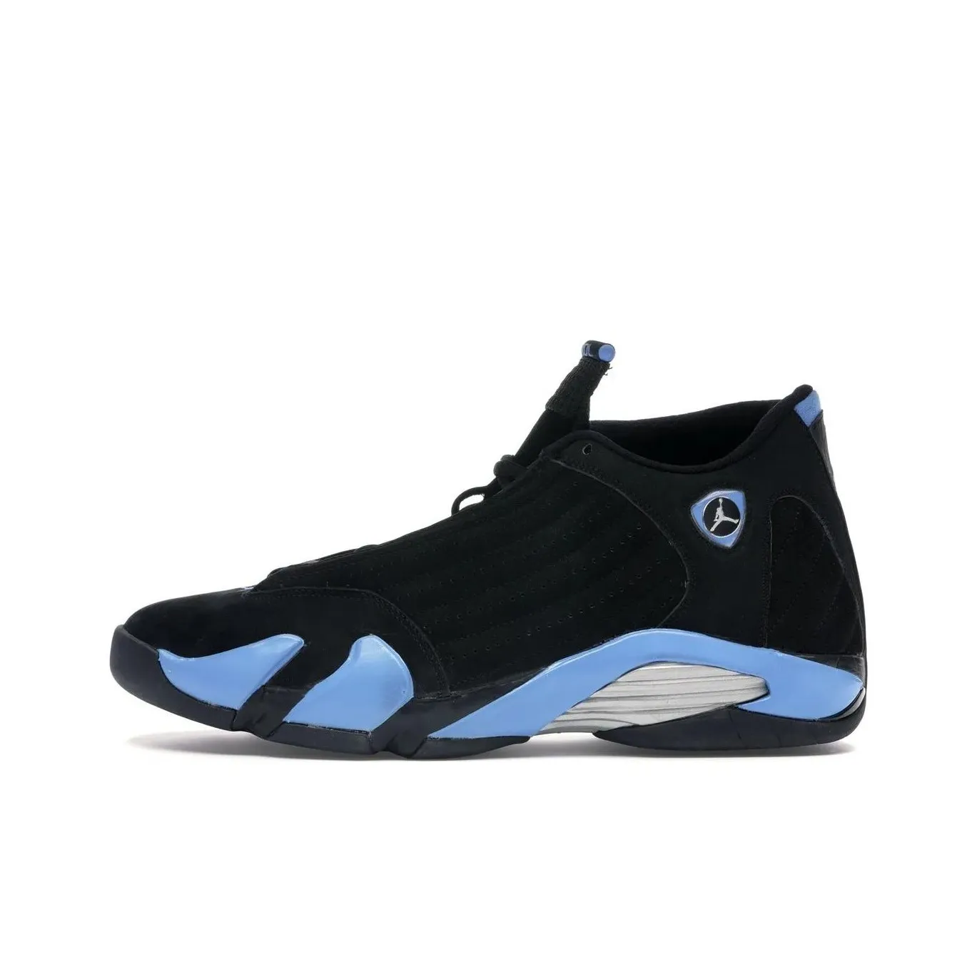 Jordan 14 Retro Black University Blue Men's