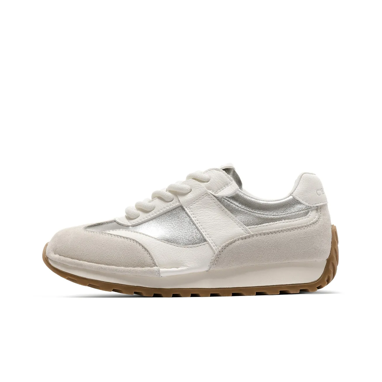 C°BANNER Low Top Casual Shoes Women's Silver