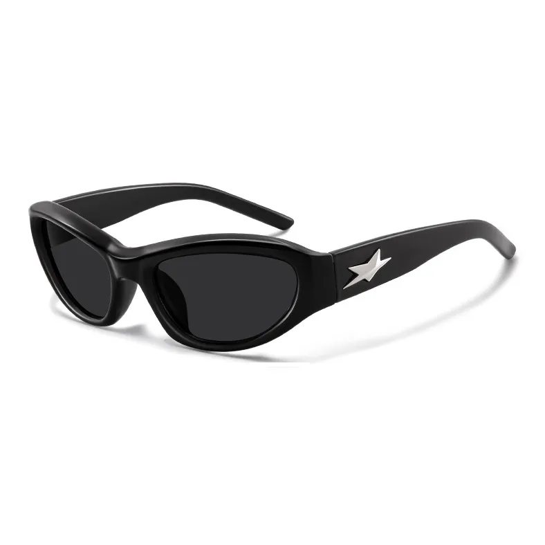 MK MINGKU Кошачий глаз Солнцезащитные очки Унисекс