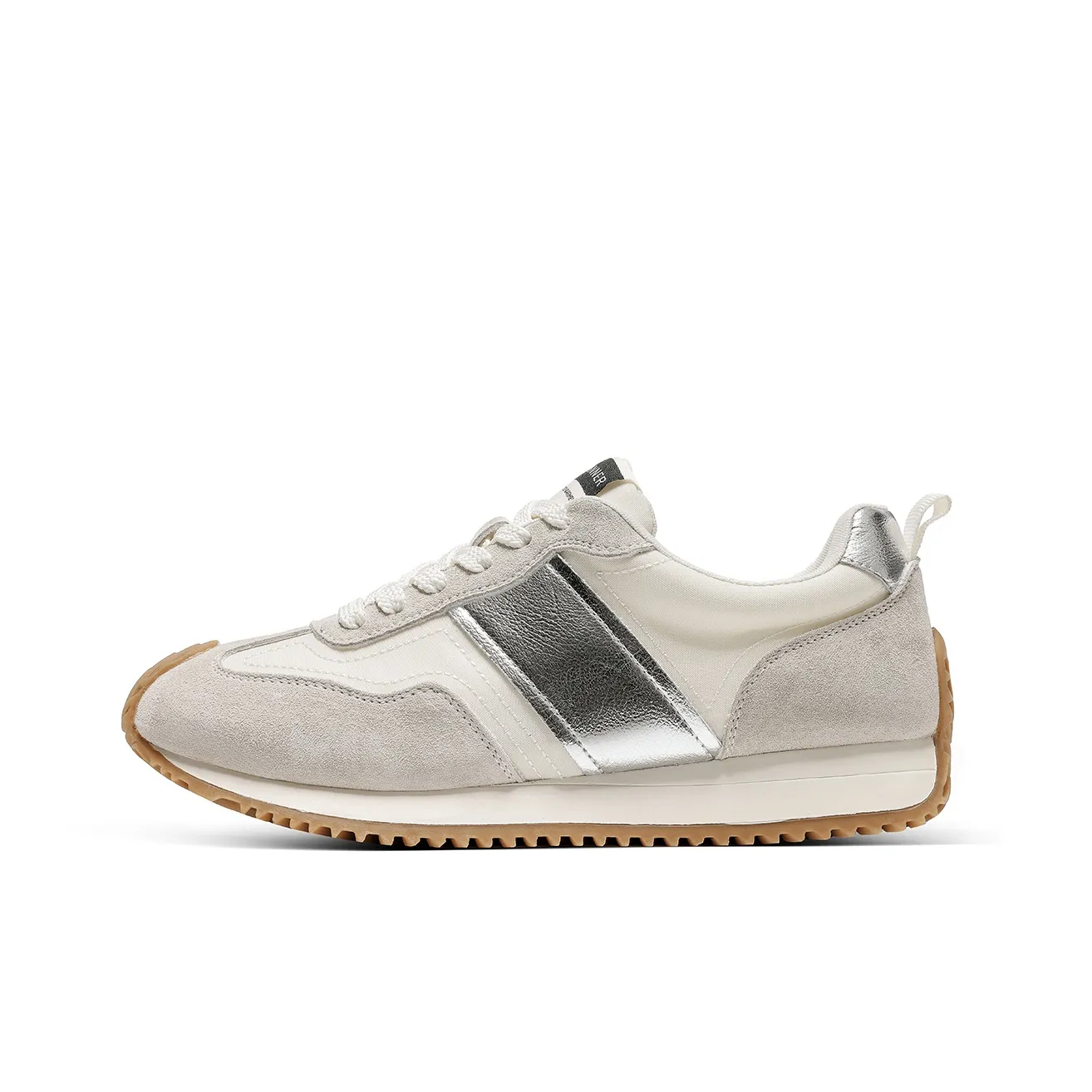 C°BANNER Low Top Casual Shoes Women's Silver