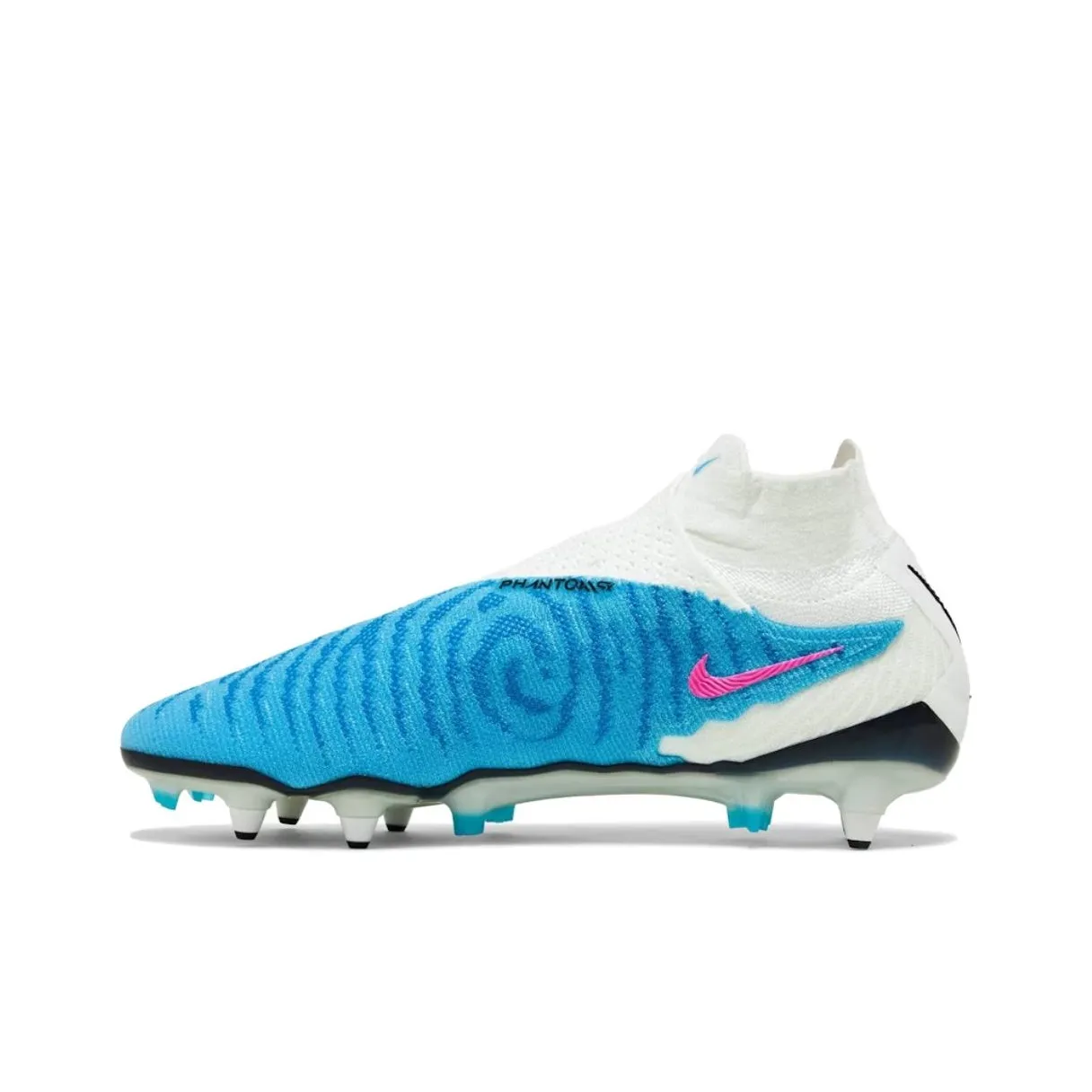 Nike Phantom GX Soccer Shoes Unisex Mid Top White Blue