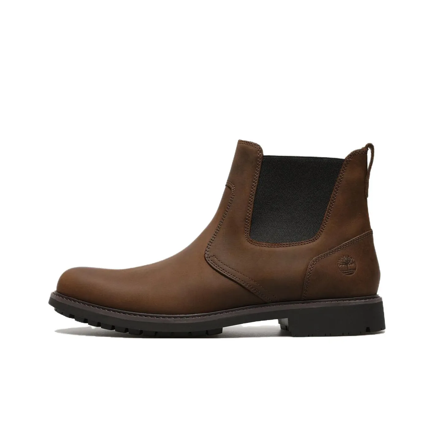 Timberland Logo embossed Suede Chelsea Boots