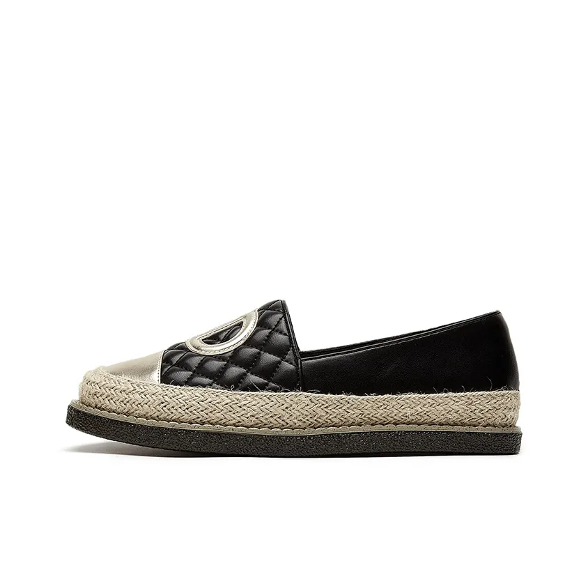 DAPHNE Espadrilles Женские Черный Бежевый