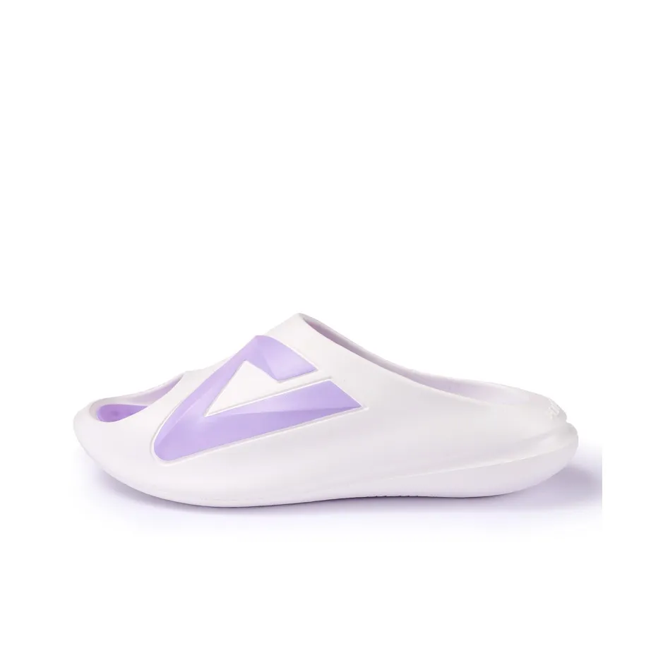 PEAK Slip-Resistant Abrasion-Resistant Tai Chi Chubby Slippers Sports Slippers Unisex White Purple