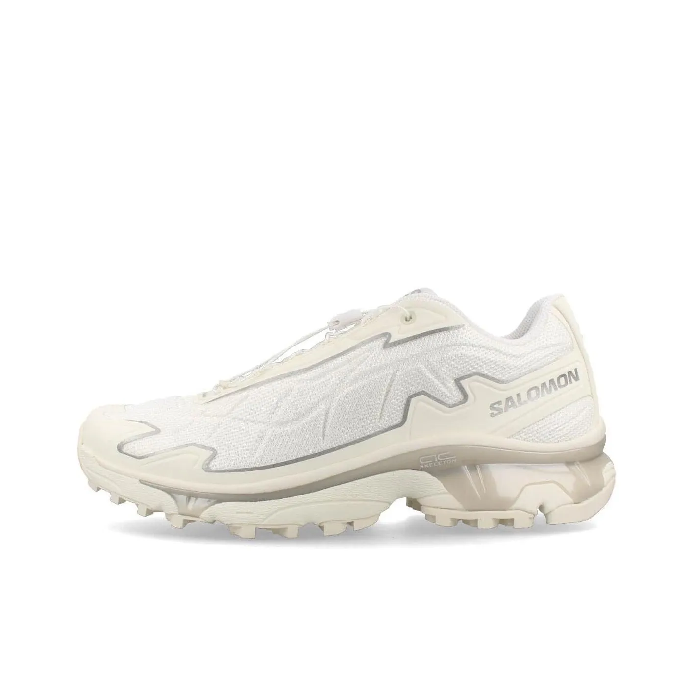 SALOMON XT Slate Advanced Cushioning Wear Resistant Low Top Casual Shoes Unisex White Silver