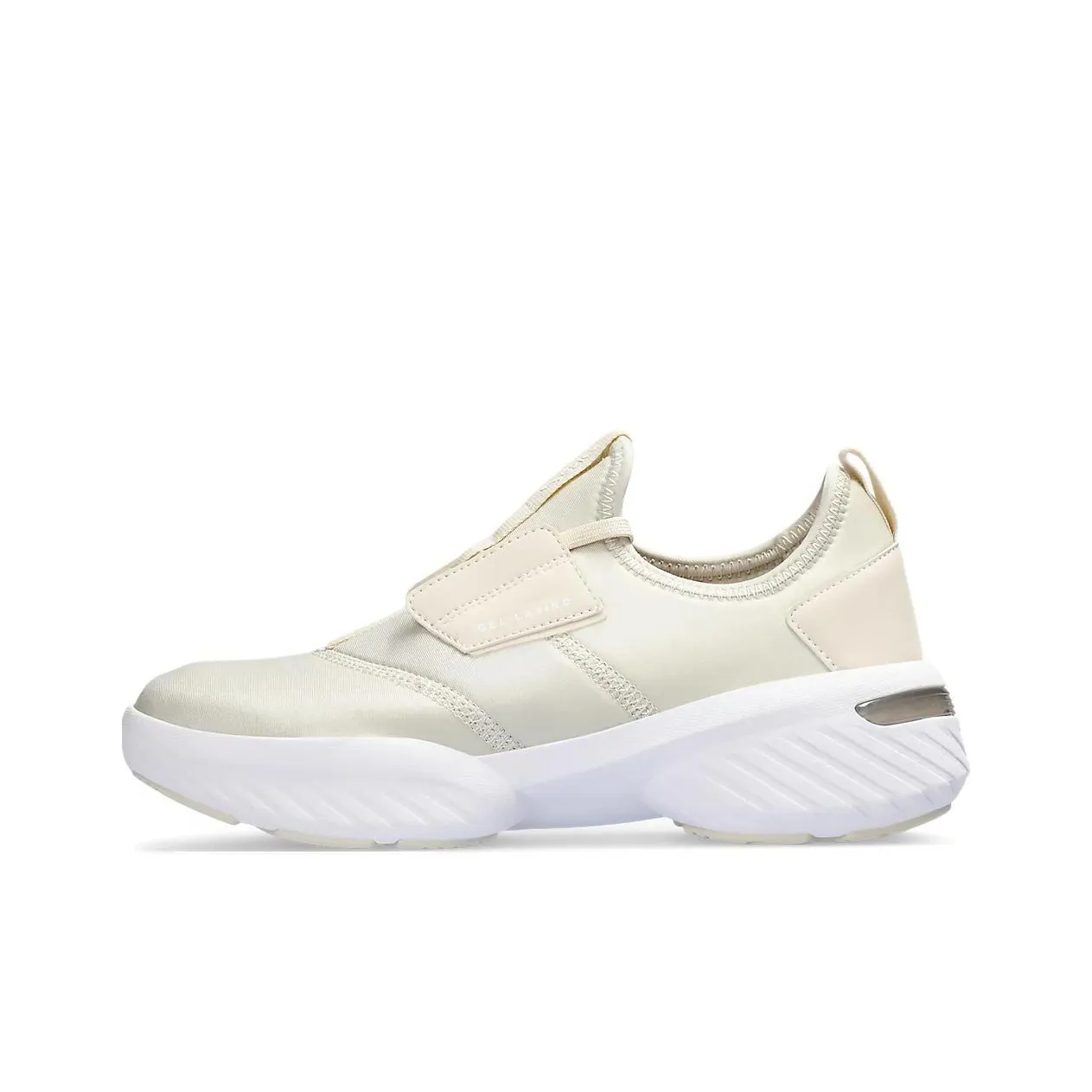 Asics Gel-Lasiro Running Shoes Women's Low-Top Ecru