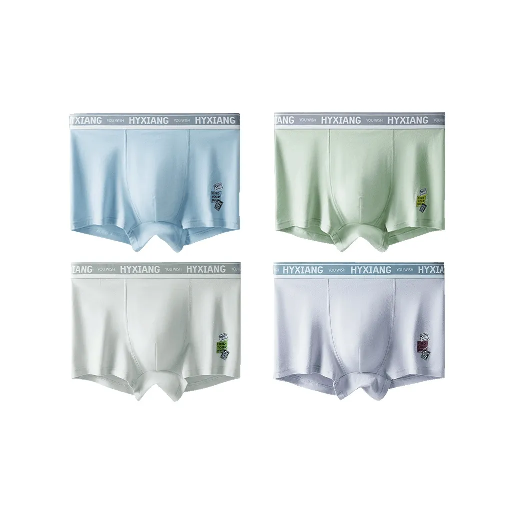 H YXIANG Underpants Men's 4 Pack