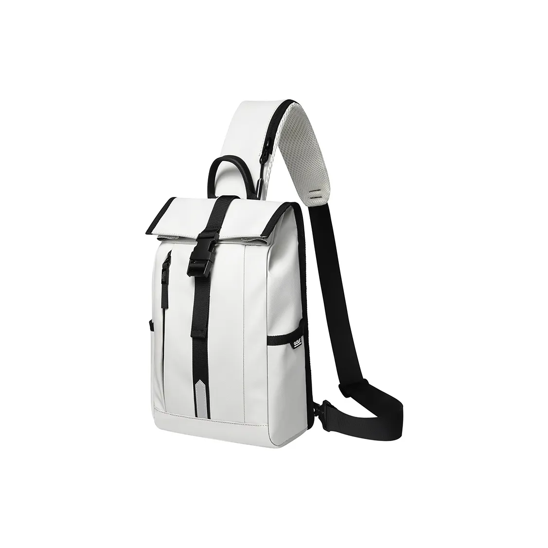 GOLF Fabric Sling Bag Men's Shadow Black/Moon White