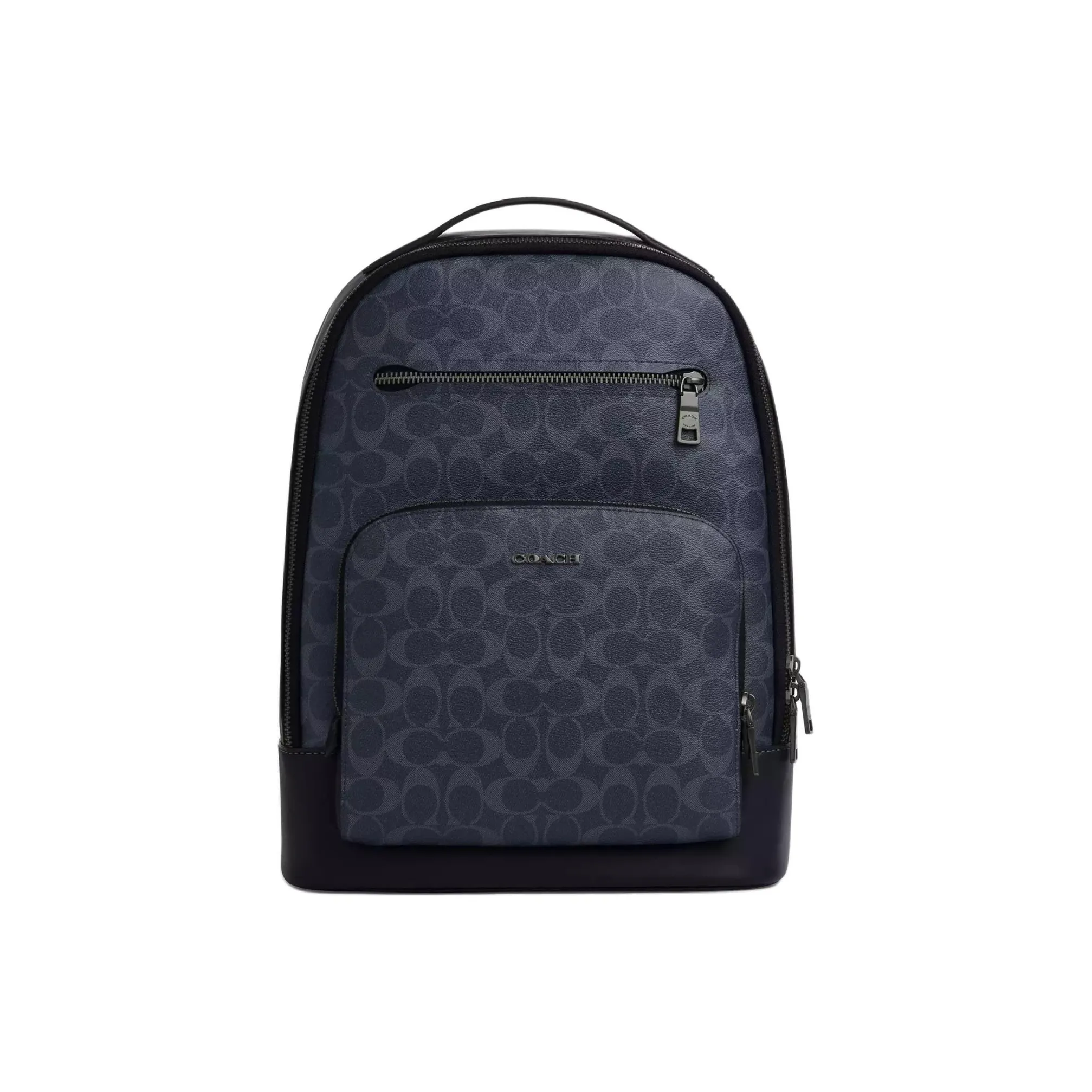 COACH ETHAN Calfskin Backpack Large Size Men's Marine Blue