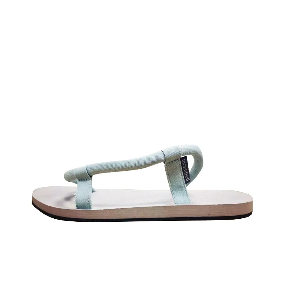 MONTBELL Slide Slippers Unisex Orange Brown