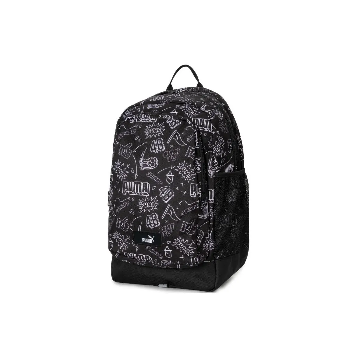PUMA Ткань Рюкзак Средний Унисекс Черный