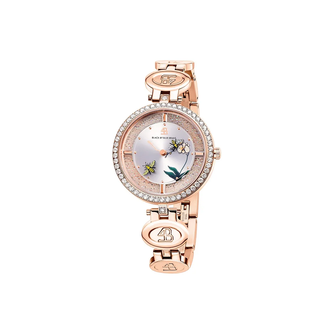 BLACK BY BLUE BRAVE 4B Time Bee Honey Bee Collection Honey Bee Наручные часы Кварцевый механизм
