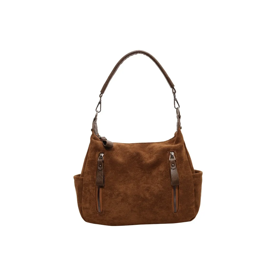 DALO Замша Плечевая сумка Сумка среднего размера Женская Многоцветная