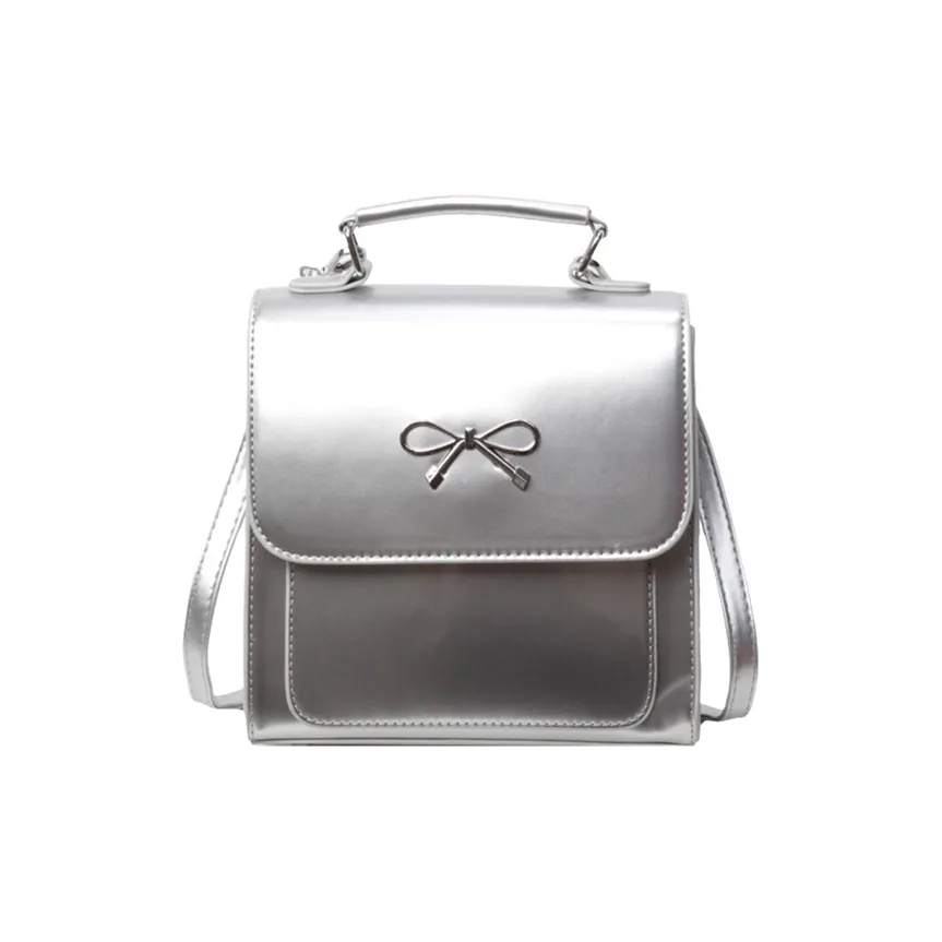 Juju Jimmy PU Advanced Sensory Preppy Style Refreshing Backpack Medium Size Women's